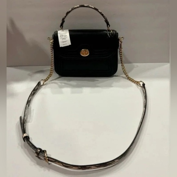 Coach Marlie Top Handle Satchel Border Quilting Nappa snake-embossed Retail $428